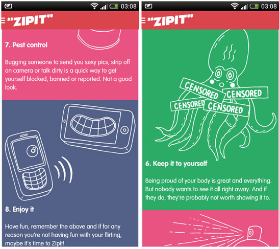 Childline Zipit App