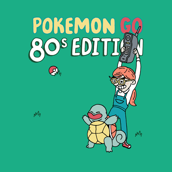 Pokemon Go 80s Edition